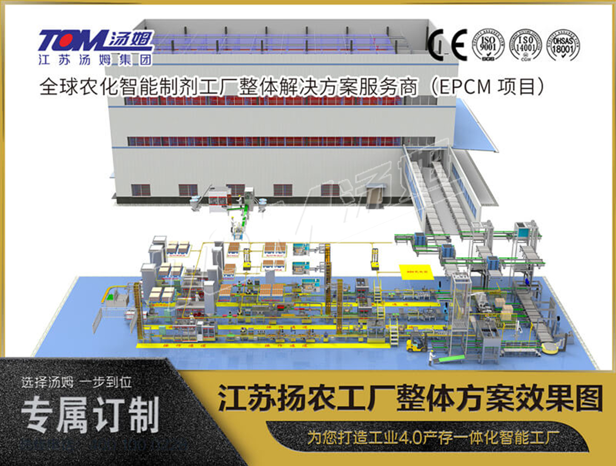 江苏扬农工厂整体方案效果图