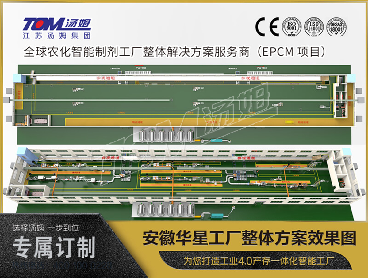安徽华星工厂整体方案效果图