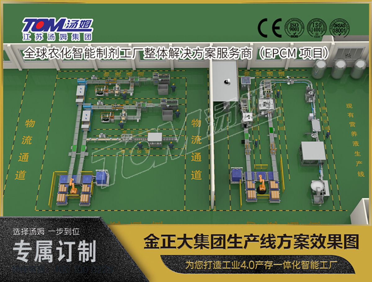金正大集团生产线方案效果图